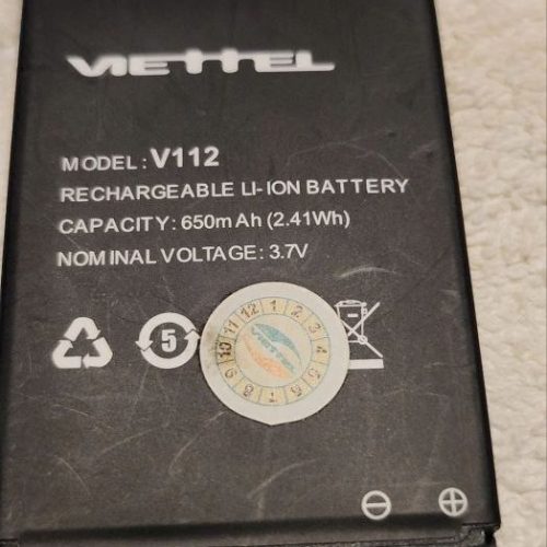 Pin Viettel V112 chính hãng (pin rời cho điện thoại Viettel V112)